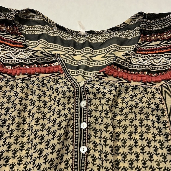 Free People sheer top size S - Picture 2 of 6